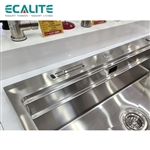 Chậu rửa chén 1 hộc lớn Vision Manual Sink Ecalite ESD-8250HS