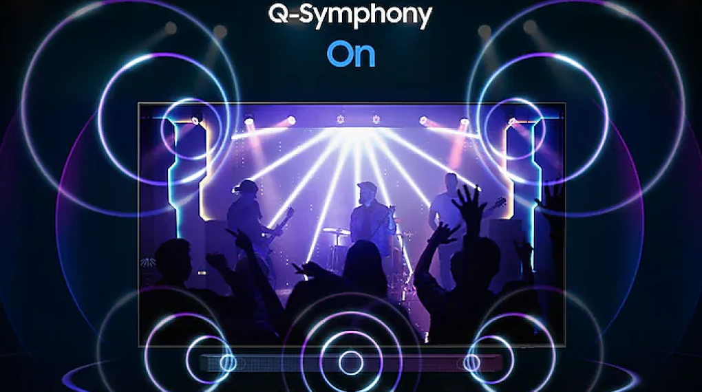  Công nghệ Q-Symphony - Smart Tivi QLED 4K 50 inch Samsung QA50Q80C