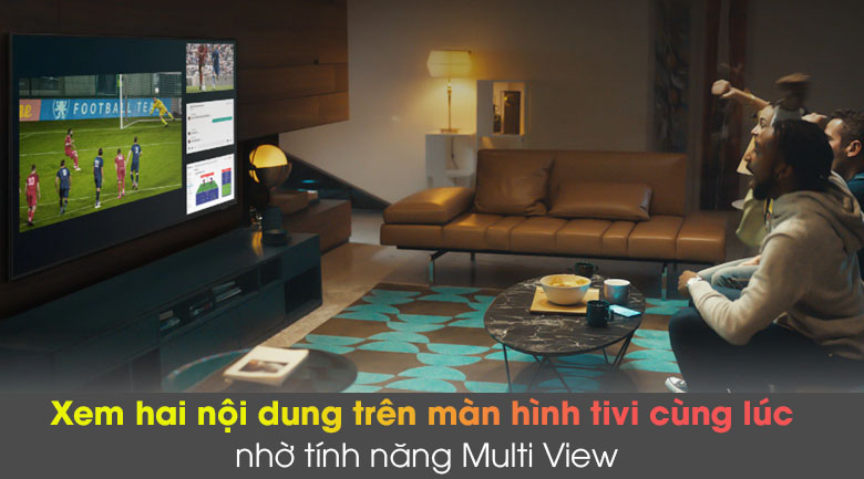 Multi View - Smart Tivi Samsung 4K 43 inch UA43AU8100