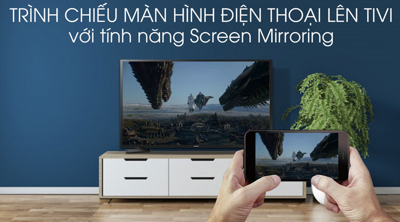 Smart Tivi Samsung 43 inch UA43R6000 - Screen Mirroring