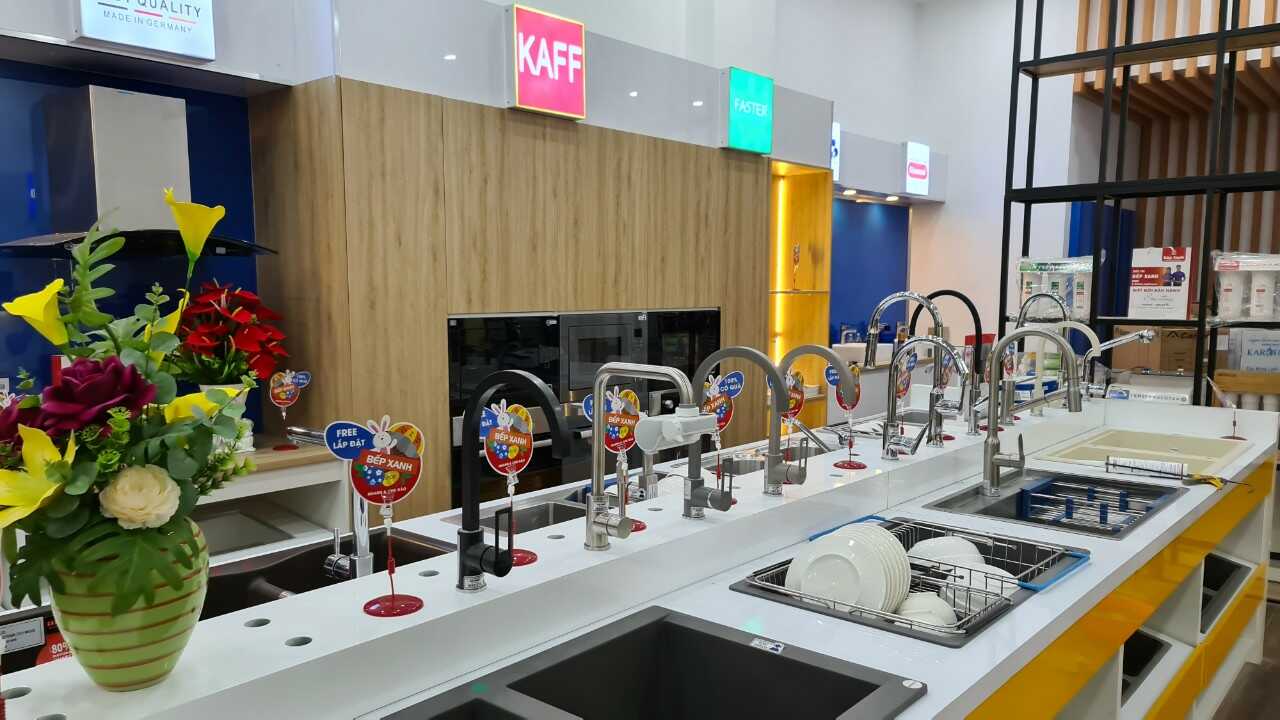 [24h.com.vn] - Bếp Xanh khai trương showroom Modern Kitchen tại Huỳnh Tấn Phát quận 7