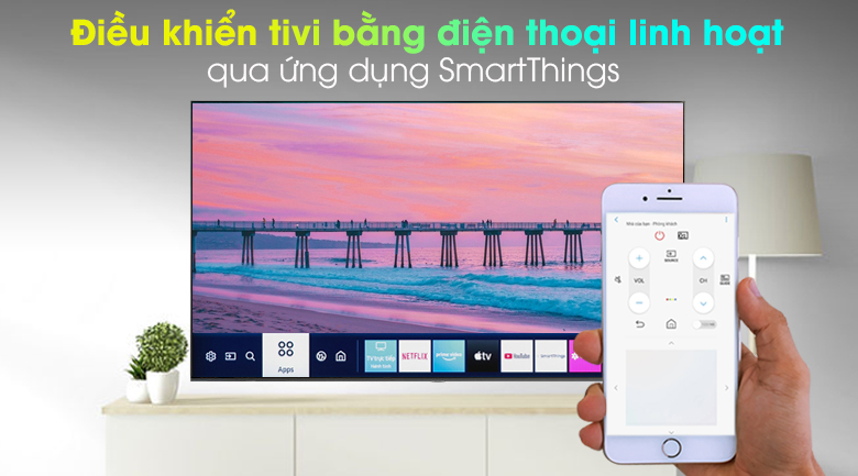 Ứng dụng SmartThings - Tivi Neo QLED 8K 85 inch Samsung QA85QN900A