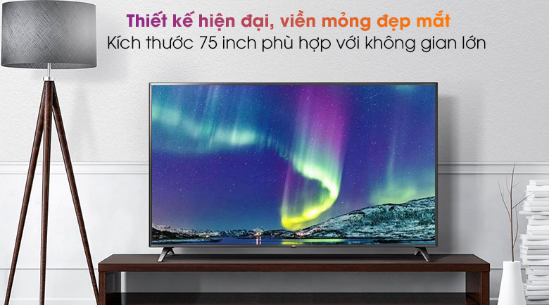 Thiết kế - Smart Tivi NanoCell LG 4K 75 inch 75NANO79TND