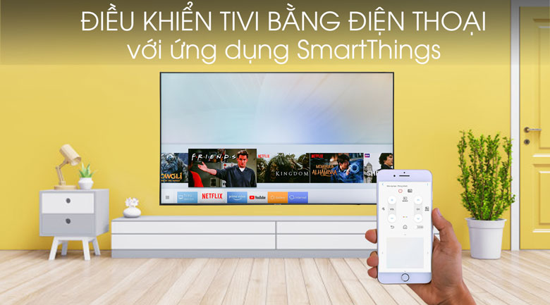 Smart Tivi Samsung 4K 75 inch UA75RU7100 - SmartThings