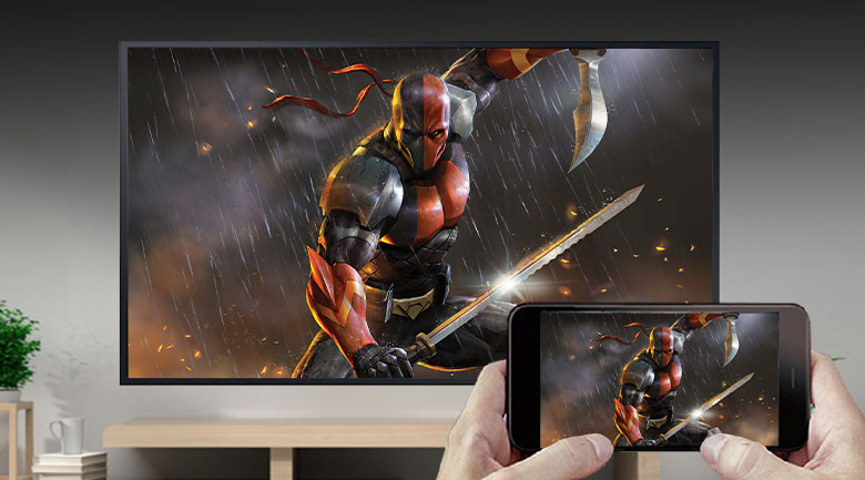 Tivi The Terrace QLED Samsung 4K 65 inch QA65LST7T - Chiếu màn hình qua AirPlay 2