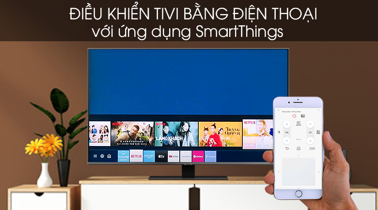 SmartThings - Smart Tivi QLED Samsung 4K 55 inch QA55Q80T