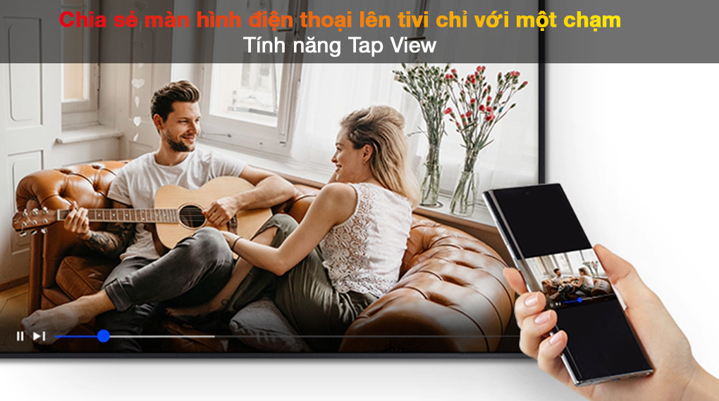 Smart Tivi QLED 4K 55 inch Samsung QA55Q70A Tap View