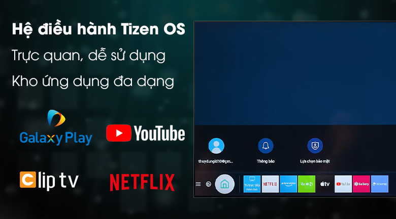 Tizen OS-Smart Tivi Samsung 4K 75 inch UA75TU8100