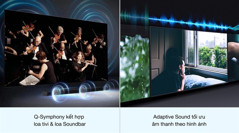Công nghệ âm thanh - Smart Tivi Samsung 4K 43 inch UA43AU8100