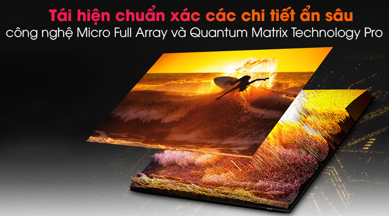 Smart Tivi Neo QLED 4K 65 inch Samsung QA65QN90A - Micro Full Array và Quantum Matrix