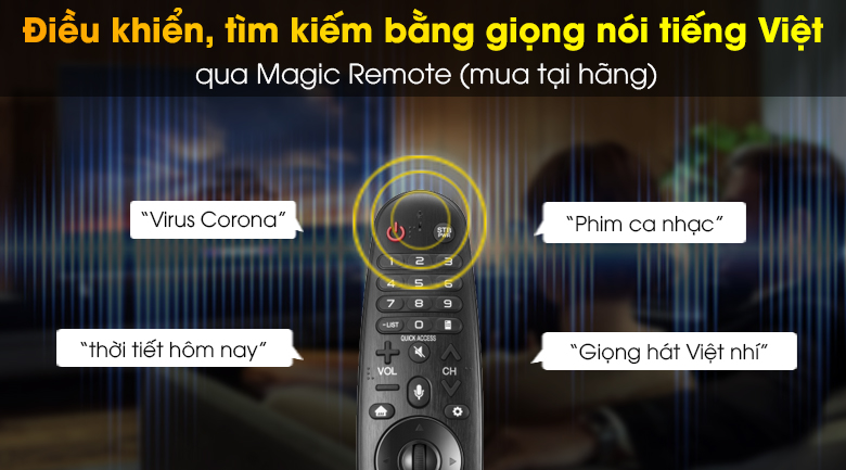 Smart Tivi NanoCell LG 8K 75 inch 75NANO95TNA - Remote