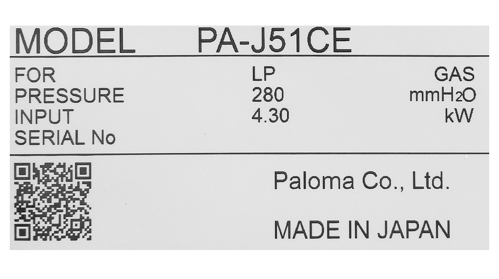 Sản phẩm Nhật Bản - Bếp ga đôi Paloma PA-J51CE