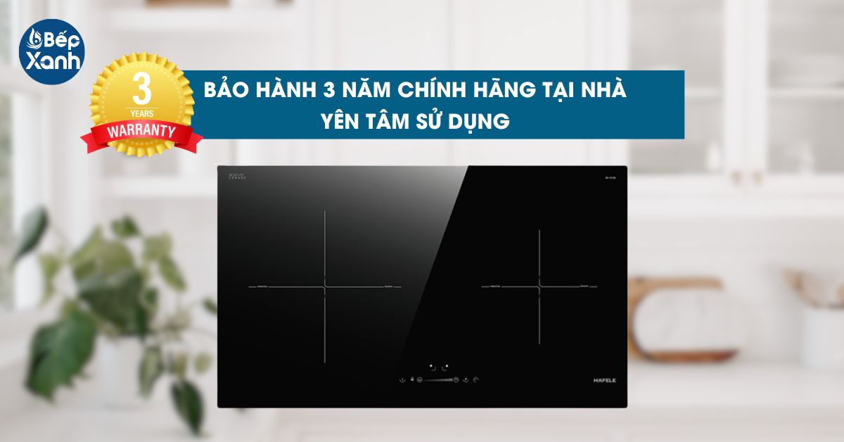 Bếp từ Hafele 2 vùng nấu HC-I752B 536.61.787 bảo hành 3 năm