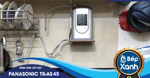 Hình ảnh thực tế của máy lọc nước điện giải Panasonic TK-AS45