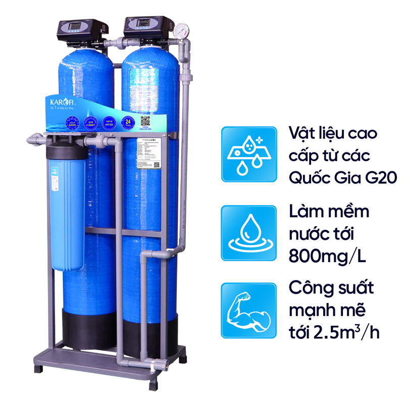 Máy lọc nước tổng đầu nguồn Karofi KTF-222C