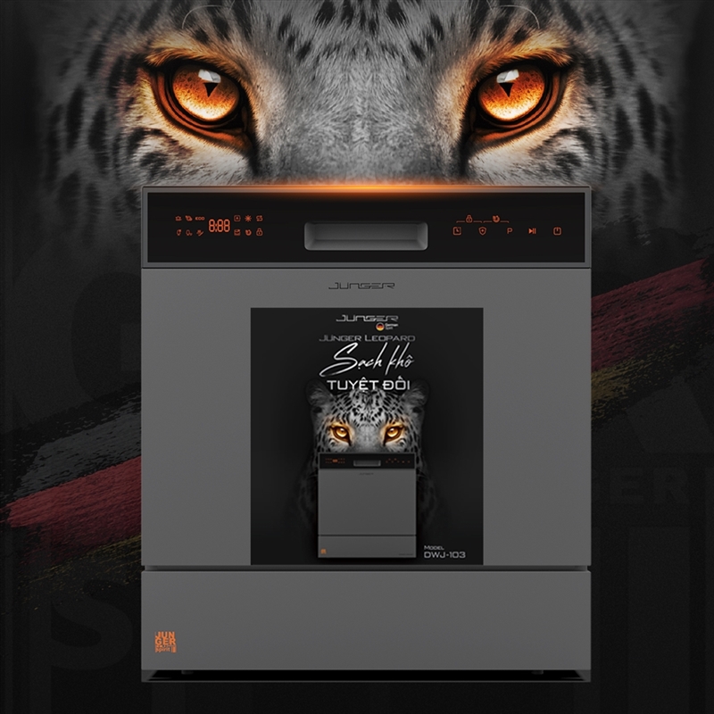 Máy rửa bát Leopard Junger DWJ-103