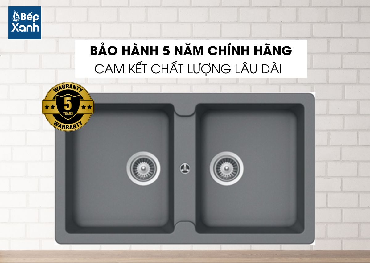 Chậu rửa Hafele 570.36.500 bảo hành 5 năm