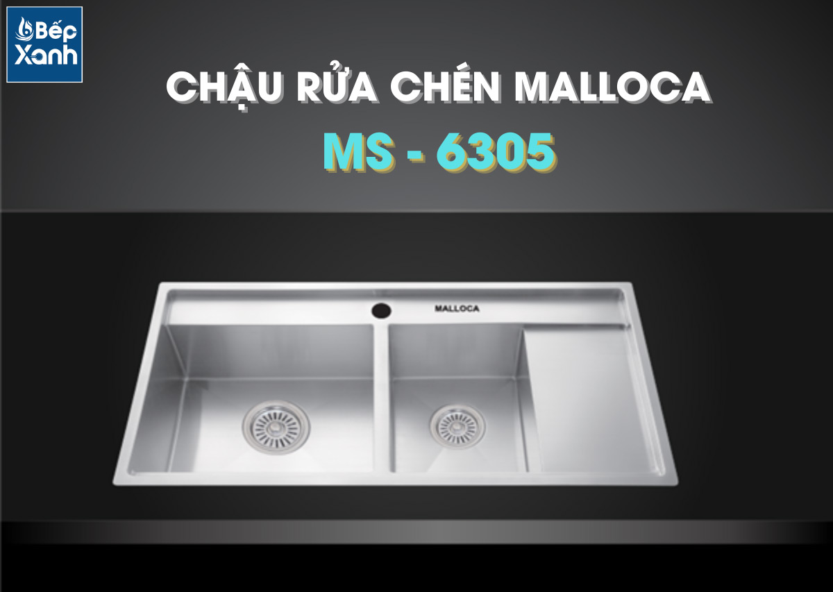 Chậu rửa chén Malloca MS-6305