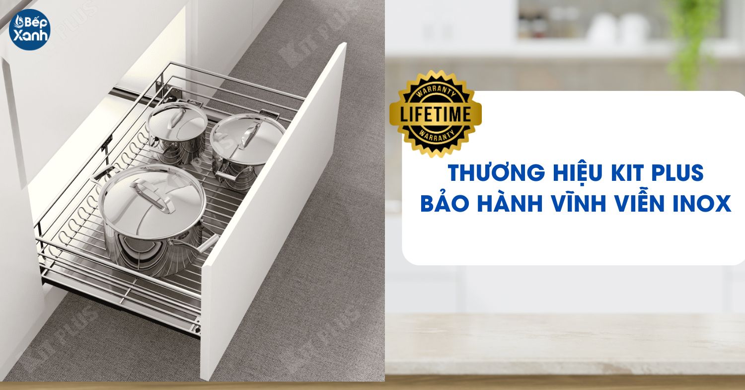 Kê đựng bảo hành vĩnh viễn inox