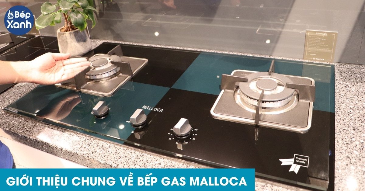 giới thiệu bếp gas Malloca
