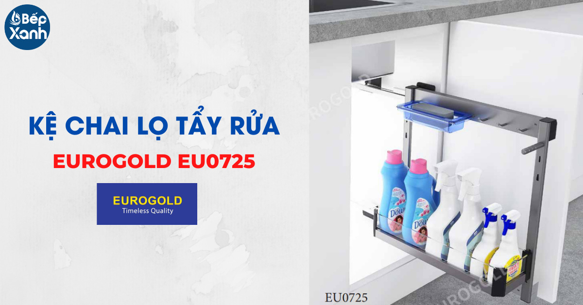 Kệ chai lọ tẩy rửa Eurogold EU0725