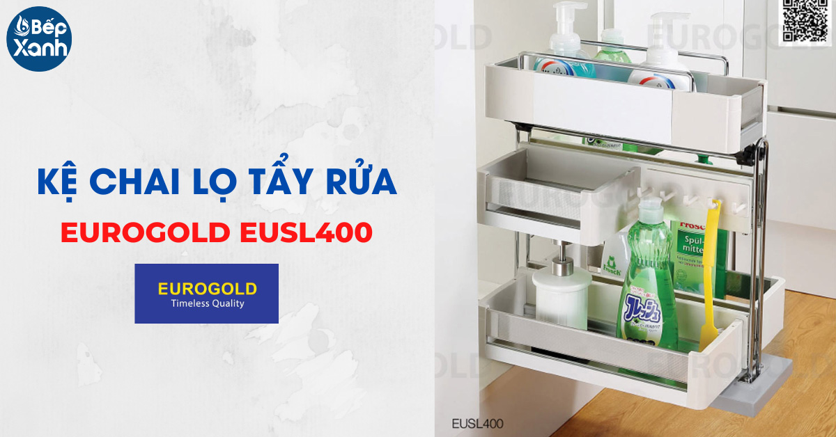 Kệ đựng chai lọ tẩy rửa Eurogold EUSL400