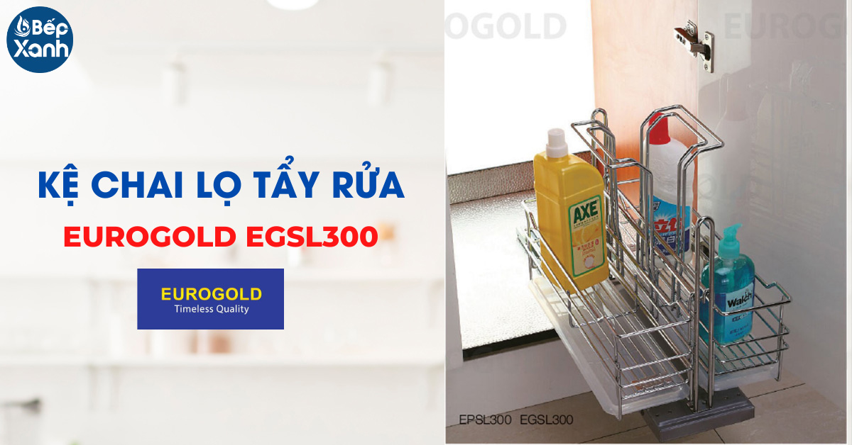 Kệ chai lọ tẩy rửa Eurogold EGSL300