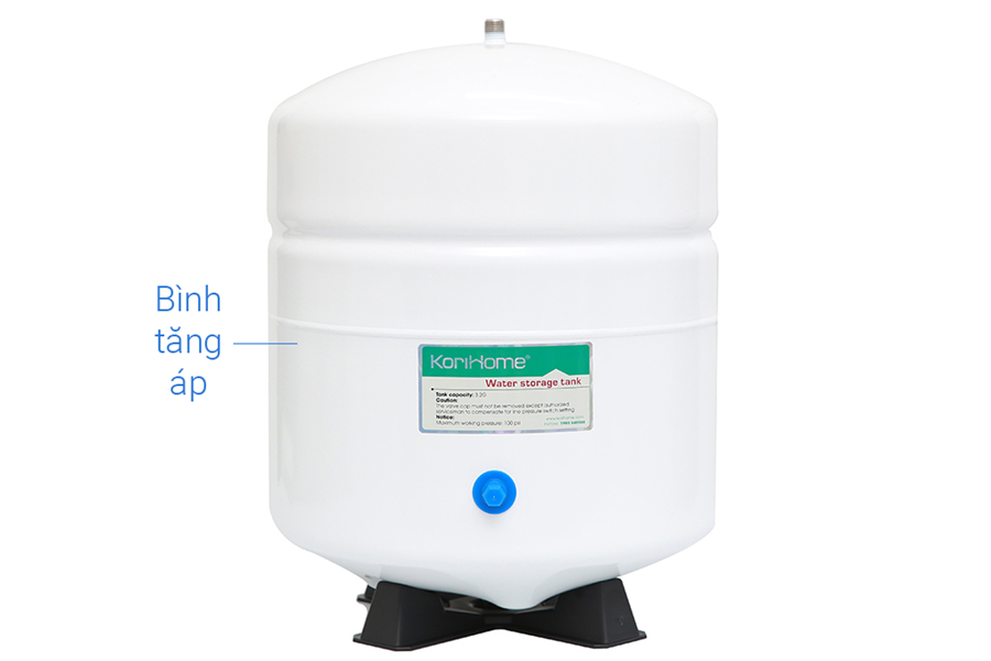 Bình chứa nước lớn dung tích đến 12 lít nước - Máy lọc nước RO Korihome WPK-K91 9 lõi