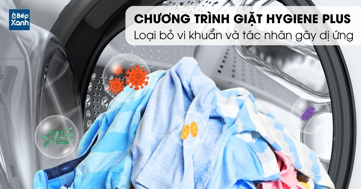 Máy giặt Bosch WGB256A40 diệt khuẩn tối ưu