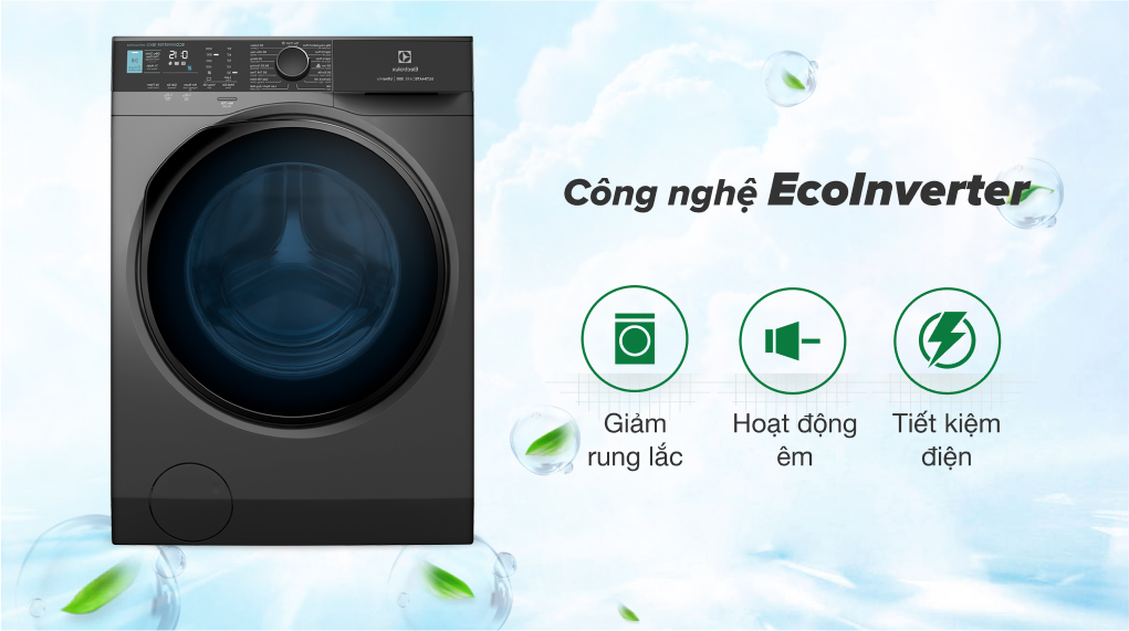 Máy giặt Electrolux Inverter 10 kg EWF1042R7SB - Công nghệ Eco Inverter