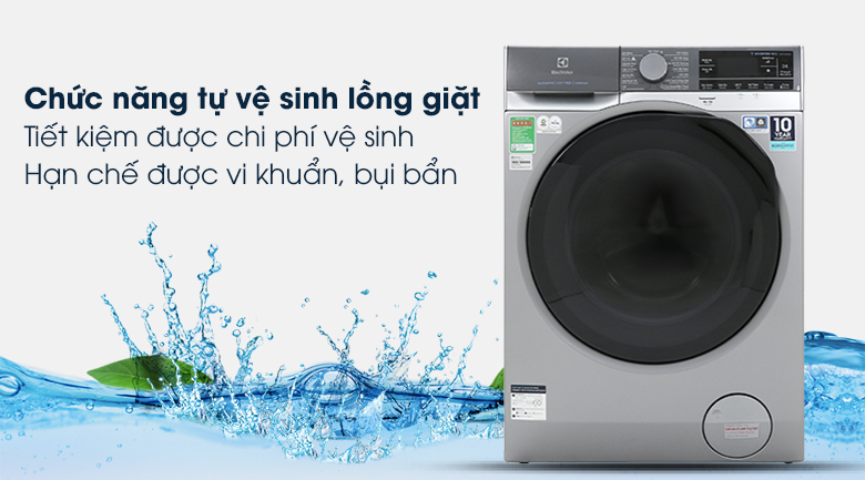 Máy giặt Electrolux EWF1141SESA - Vệ sinh lồng giặt
