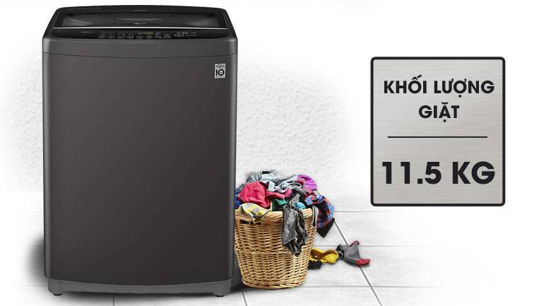 Máy giặt LG Inverter 11.5 kg T2351VSAB - Thiết kế thanh lịch
