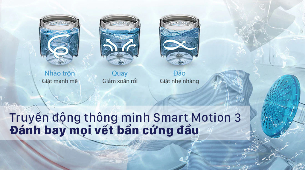 Máy giặt LG Inverter 13 kg T2313VSAB - Smart Motion 3
