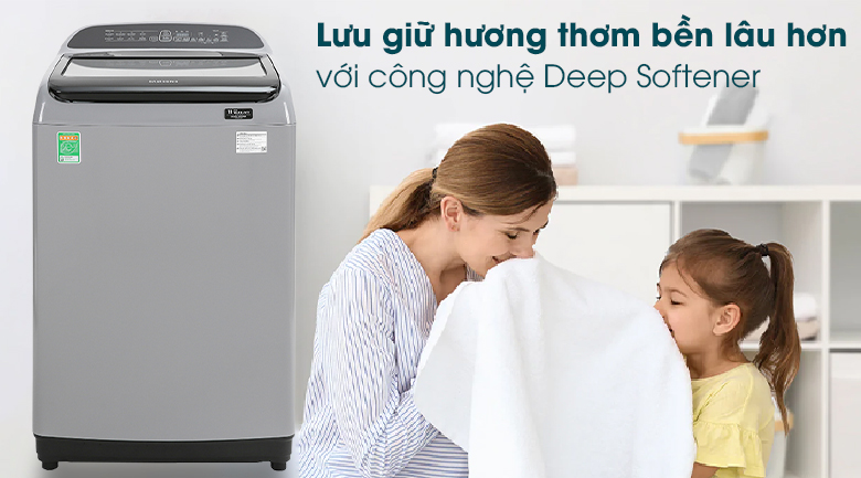 Máy giặt Samsung Inverter 10 kg WA10T5260BY/SV - Lưu hương 