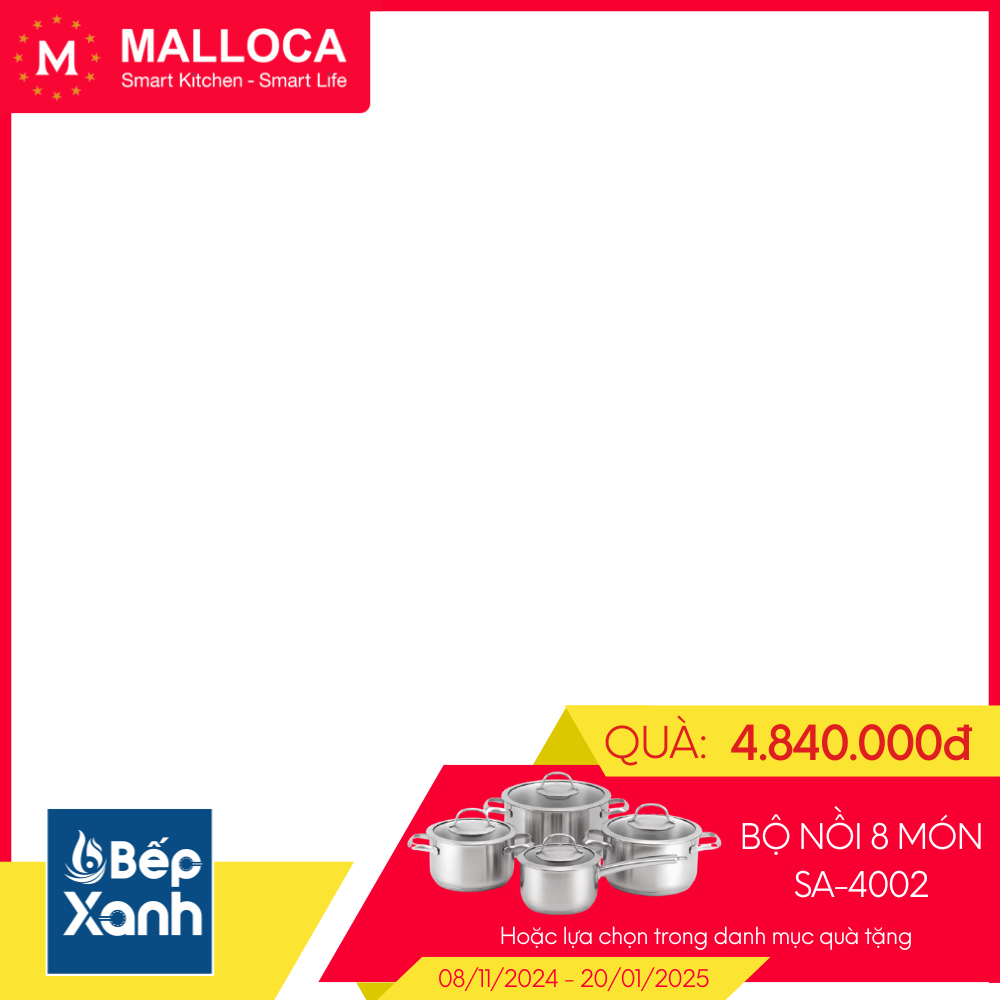 Máy hút mùi đảo Malloca SLIM K4250