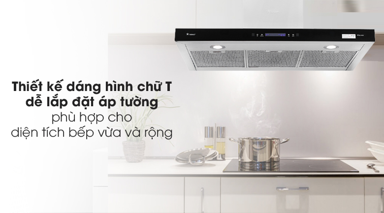 Hiện đại, sang trọng - Máy hút mùi Pramie TT32-900