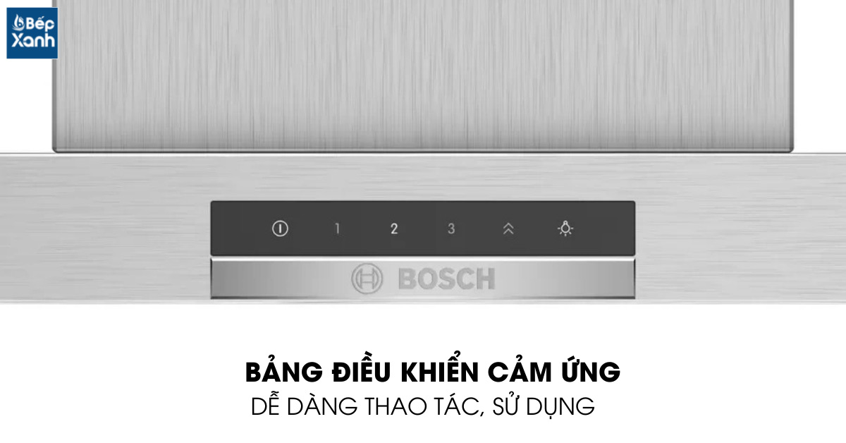 Hút mùi Bosch HMH.DWB97DM50B bảng điều khiển cảm ứng