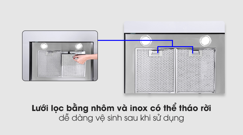 Lưới lọc - Máy hút mùi Pramie AC17-900