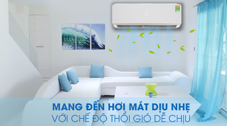Chỉ thổi gió Gió thổi dịu nhẹ