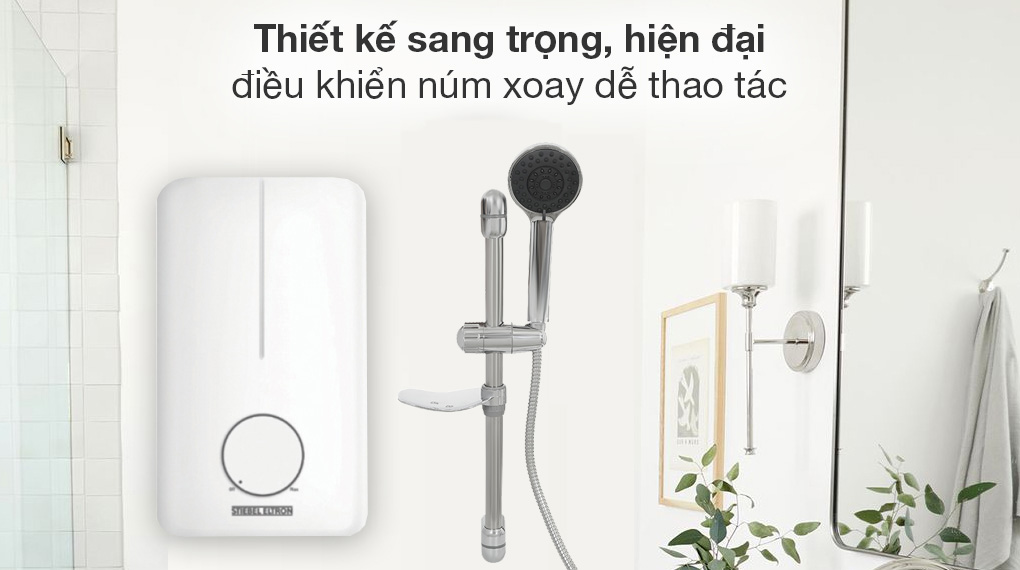 Máy nước nóng trực tiếp Stiebel Eltron 4500W DE 45 EC - Thiết kế