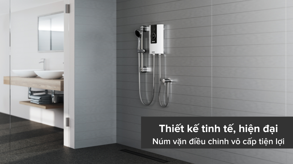 Máy nước nóng trực tiếp Stiebel Eltron 4500W WS 45 EC - Thiết kế