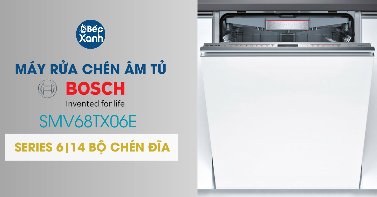 Máy rửa chén Bosch HMH.SMV68TX06E