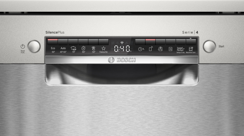 Máy rửa chén độc lập Bosch SMS4EMI06E - Bảng điều khiển