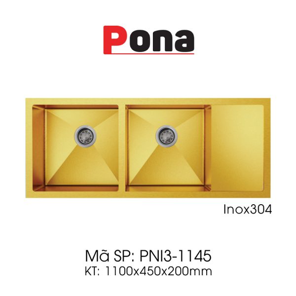 Chậu Rửa Bát INOX304 Pona PNI3-1145