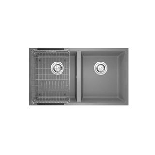 Chậu rửa chén Granite Sink Konox Veloci 760D – Grey
