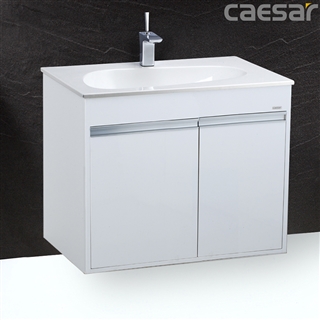 Chậu rửa Lavabo Caesar LF5036 + Tủ lavabo EH05036 AV