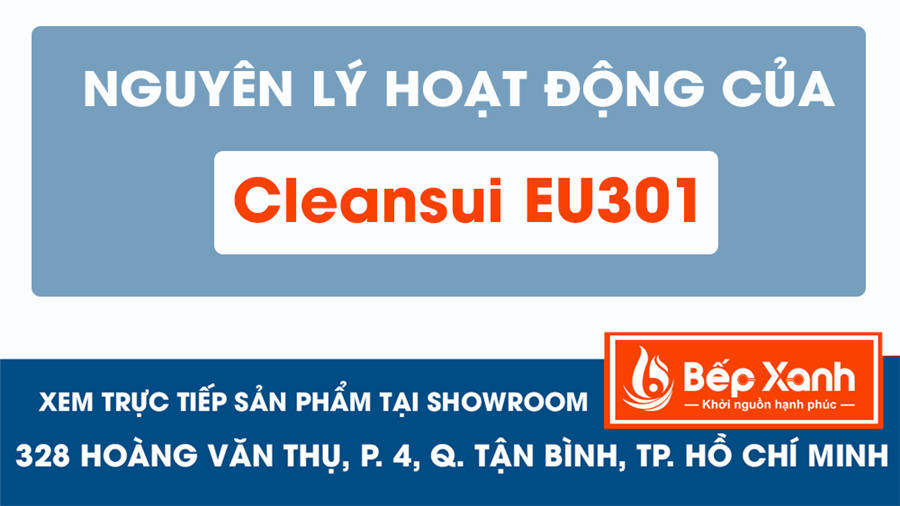 Nguyên lý hoạt động của máy lọc nước Cleansui EU301