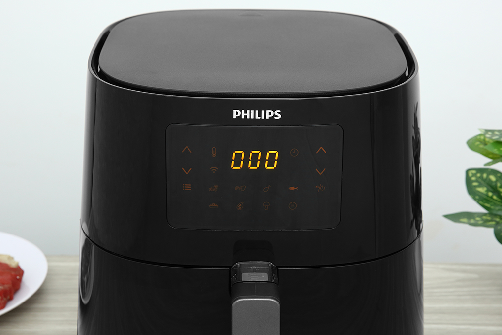 Nồi chiên không dầu Philips HD9280/90 6.2 lít - Bảng điều khiển