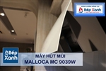 Máy hút mùi áp tường Malloca MC 9039W / Ngang 90cm, kính trắng, kiểu chữ A cách điệu