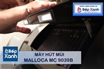 Máy hút mùi áp tường Malloca MC 9039B / Ngang 90cm, kính đen, kiểu chữ A cách điệu